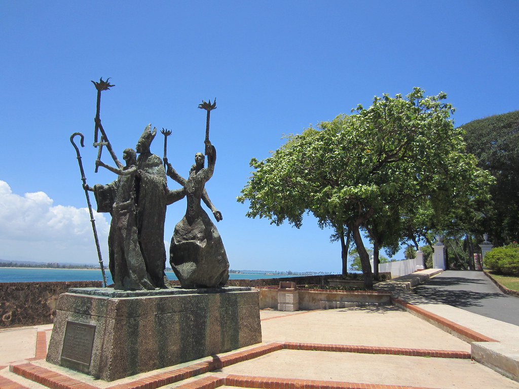 La Rogativa statue in Old San Juan